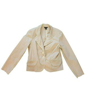 Courtenay Tan Stretch Blazer Size 10